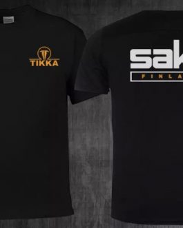 Tikka By Sako Finland Firearms Logo Men’s T Shirt