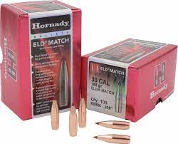 Hornady ELD-M 30 cal  168gr