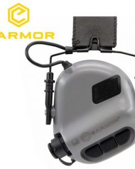 Earmor Premium Electronic Shooting Earmuffs M31- GREY