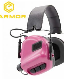 Earmor Premium Electronic Shooting Earmuffs M31- Pink