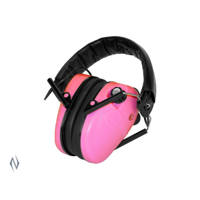 CALDWELL EMAX LOW PROFILE PINK ELECTRONIC EAR MUFFS