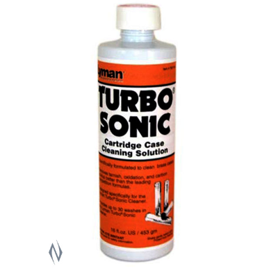 LYMAN TURBO SONIC CASE CLEANING SOLUTION 16 OZ