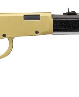 Rossi Rio Bravo Lever 22lr 18″ Gold Matt – Black Wood Stock