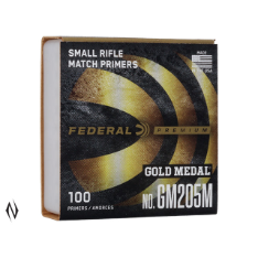 FEDERAL GM205M GOLD MEDAL SMALL RIFLE PRIMERS