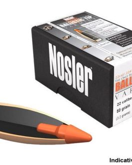 NOSLER VARMINT 20CAL 32GRAIN PROJECTILES 100PK