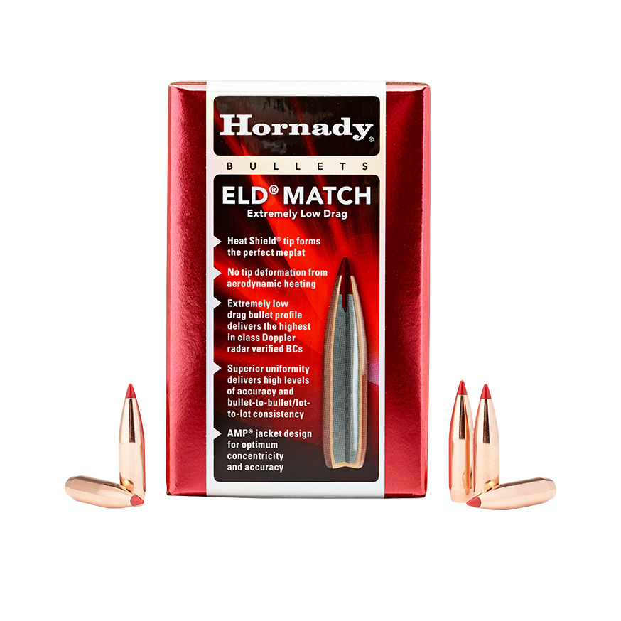 HORNADY EDL MATCH 22CAL 73GR 100PK