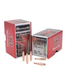 HORNADY ELD MATCH 22CAL 80GR