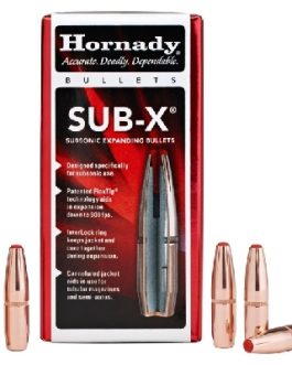 HORNADY 30 CAL 190 GR SUB-X