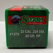 SIERRA 22CAL 60GR HP VARMINTER