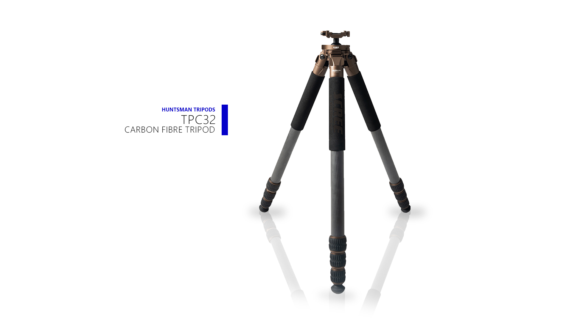 Scree Runner HO-TPC32 Carbon Fibre Tripod - Max H 1630mm Min H 162mm Load Weight 30kg Total Weight 1.66kg RRP $499.99