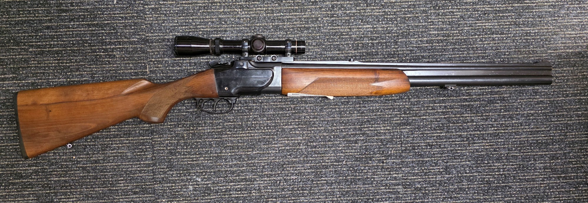 BRNO ZH204 COMBO 12G / 7X57R WITH LEUPOLD SCOPE